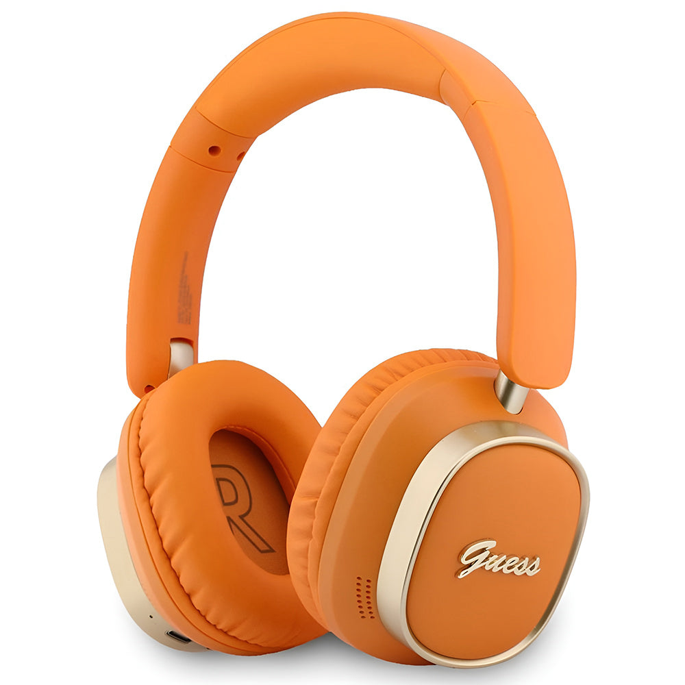 Handsfree Bluetooth Guess Rectangle Metal Script, A2DP, Oranje