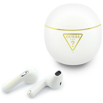 Handsfree Bluetooth Guess Script Print, TWS, Wit