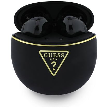 Handsfree Bluetooth Guess Script Print, TWS, Zwart