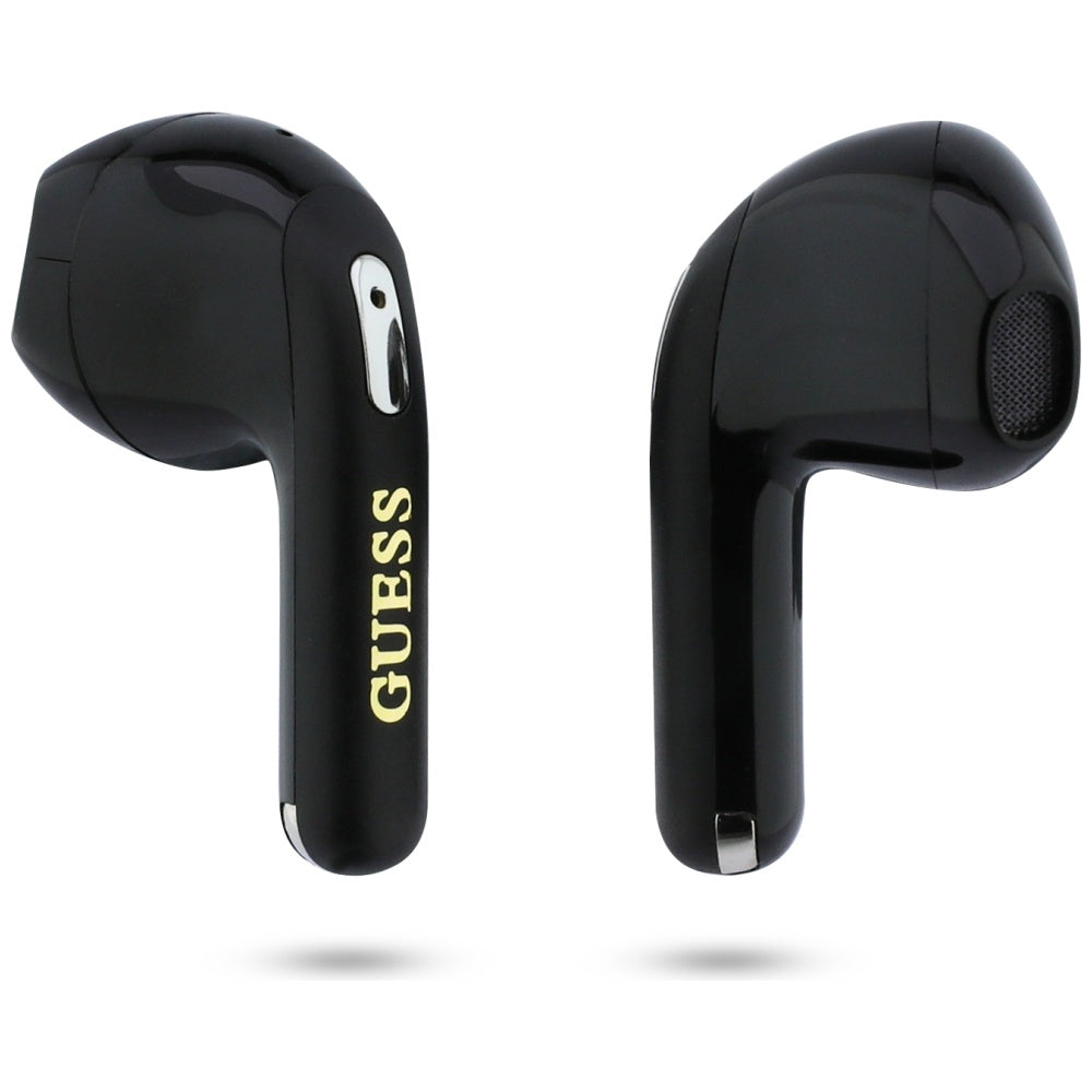 Handsfree Bluetooth Guess Script Print, TWS, Zwart