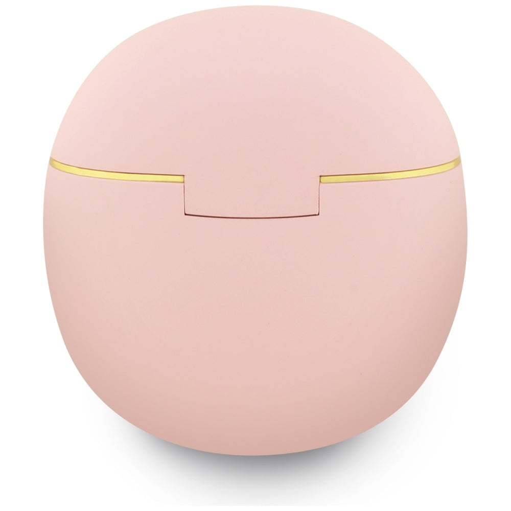 Handsfree Bluetooth Guess Script Print, TWS, Roze