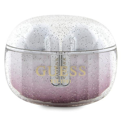 Handsfree Bluetooth Guess, TWS, Roze