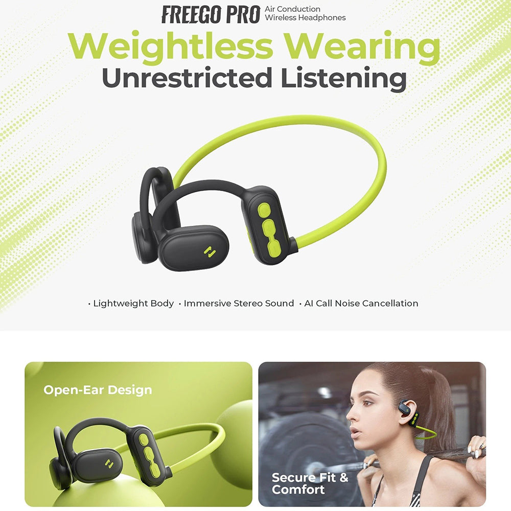 Handsfree Bluetooth HAVIT E553BT Freego Pro, A2DP, Groen