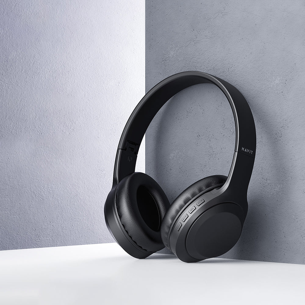 Handsfree Bluetooth HAVIT H628BT, A2DP, Zwart