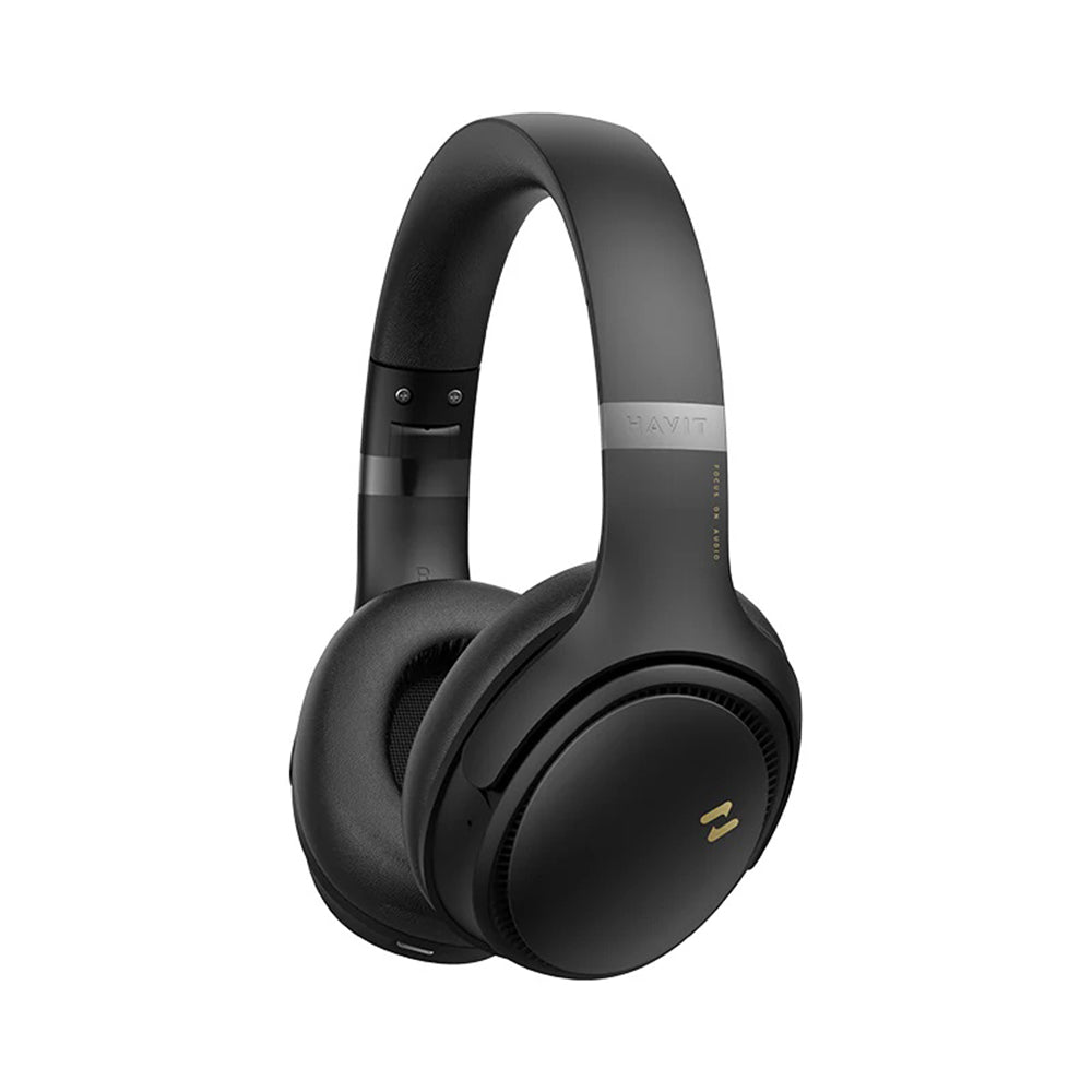 Handsfree Bluetooth HAVIT H630BT Pro, A2DP, ANC, Zwart