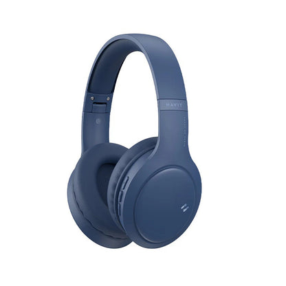 Handsfree Bluetooth HAVIT H633BT, Multipoint, A2DP, Blauw