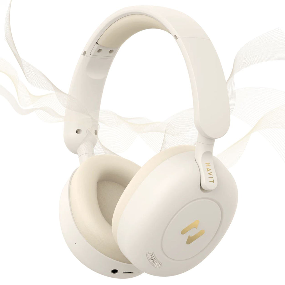 Handsfree Bluetooth HAVIT H655BT Pro, Multipoint, A2DP, ANC, Zwart