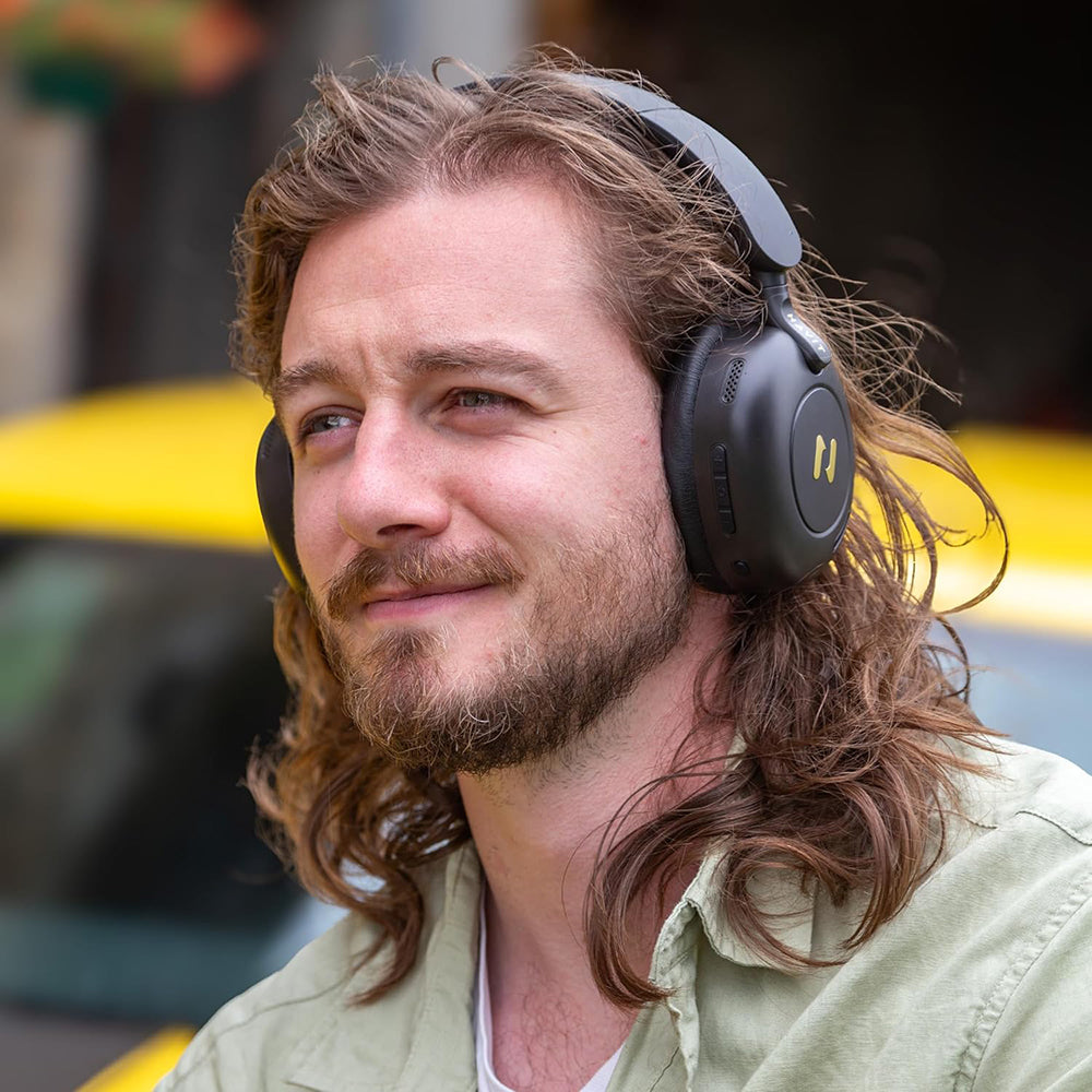 Handsfree Bluetooth HAVIT H655BT Pro, Multipoint, A2DP, ANC, Zwart