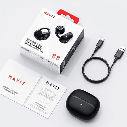 Handsfree Bluetooth HAVIT OWS916, TWS, Zwart