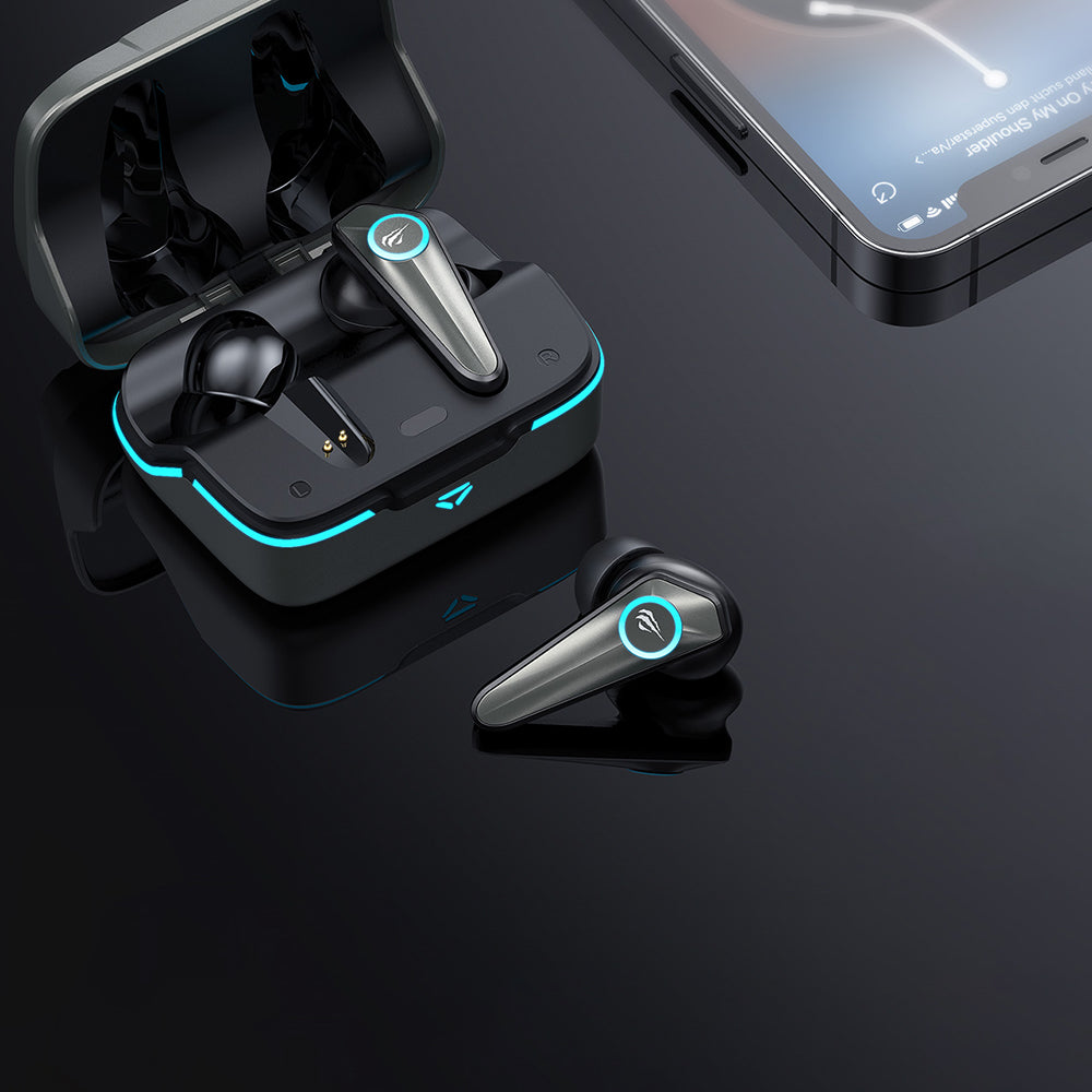 Handsfree Bluetooth HAVIT TW952 PRO RGB, TWS, Zwart