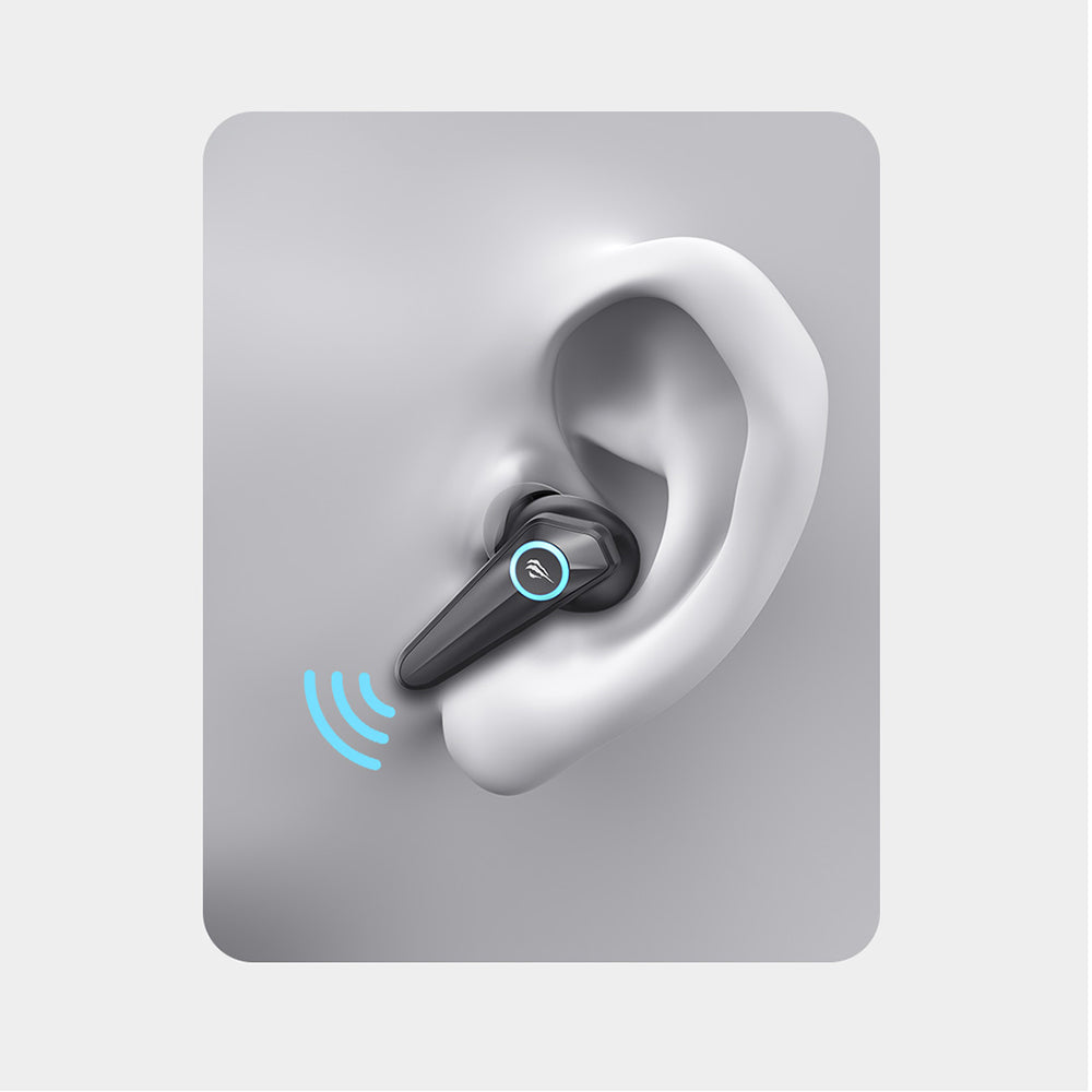 Handsfree Bluetooth HAVIT TW952 PRO RGB, TWS, Zwart