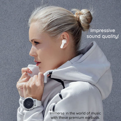 Handsfree Bluetooth HAVIT TW967 Pro, TWS, Zwart