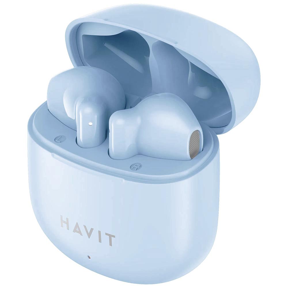 Handsfree Bluetooth HAVIT TW976, TWS, Blauw