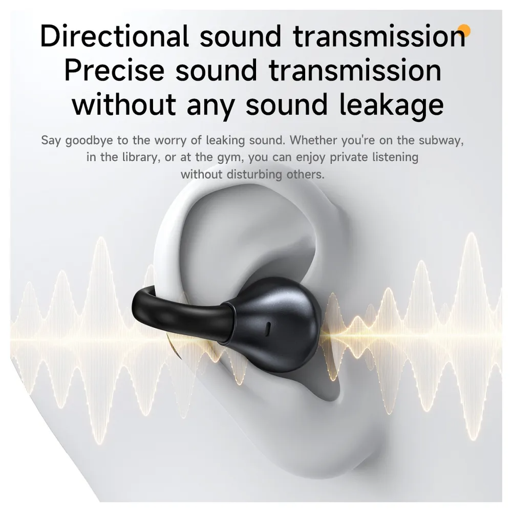 Handsfree Bluetooth HOCO EA8, TWS, Zwart