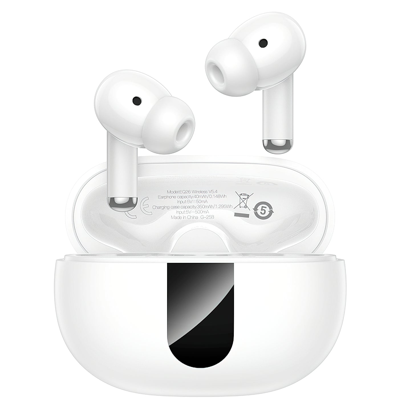 Handsfree Bluetooth HOCO EQ26, TWS, ANC, Wit