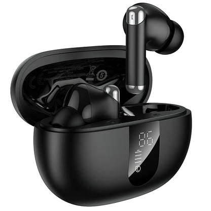 Handsfree Bluetooth HOCO EQ26, TWS, ANC, Zwart