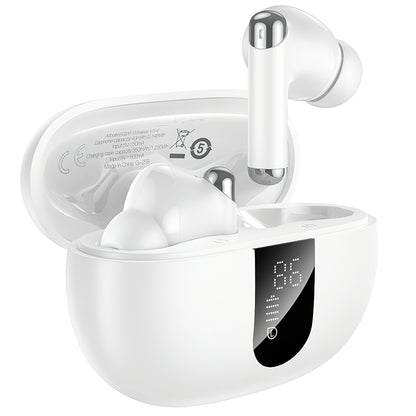 Handsfree Bluetooth HOCO EQ26, TWS, ANC, Wit