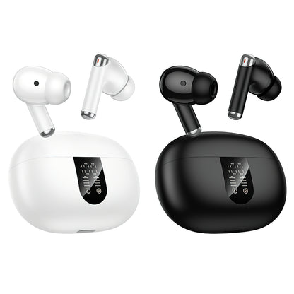 Handsfree Bluetooth HOCO EQ26, TWS, ANC, Zwart