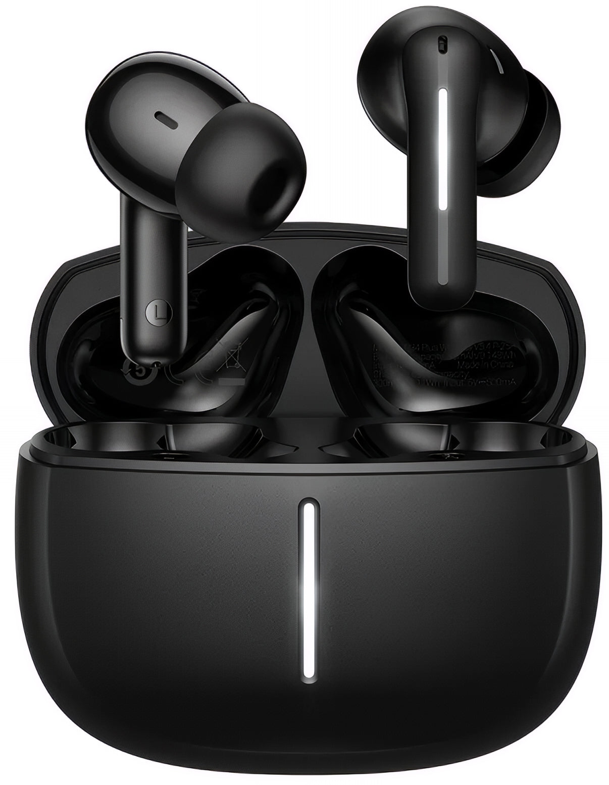 Handsfree Bluetooth HOCO EQ34 Plus, TWS, ANC, Zwart