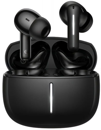 Handsfree Bluetooth HOCO EQ34 Plus, TWS, ANC, Zwart