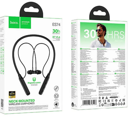 Handsfree Bluetooth HOCO ES74, A2DP, Zwart
