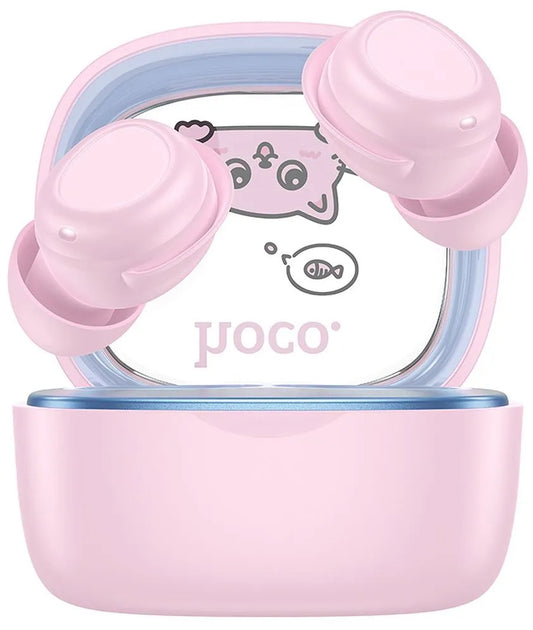 Handsfree Bluetooth HOCO EW111, TWS, Roze