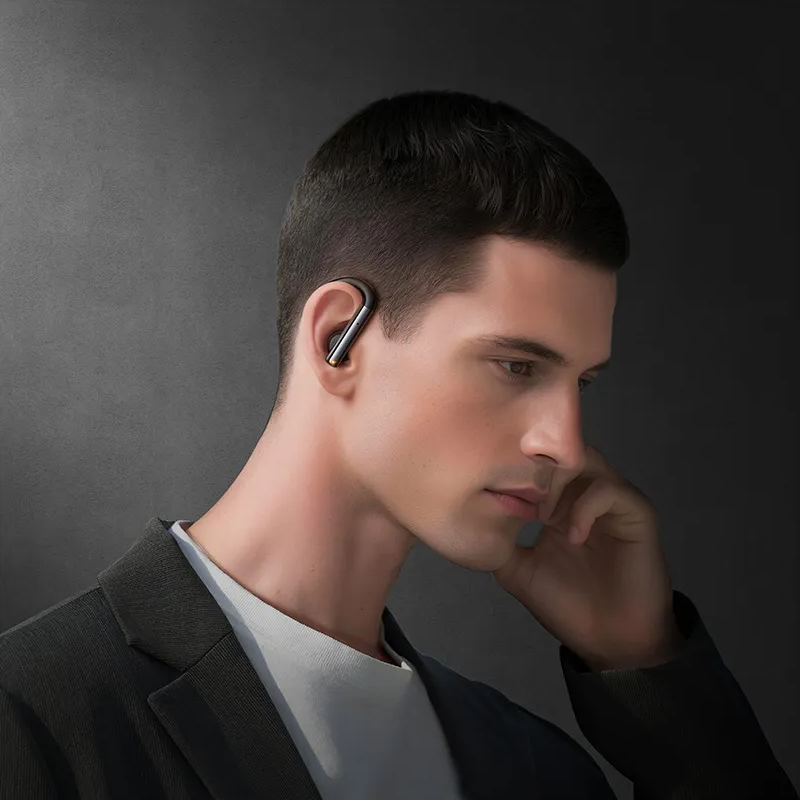 Handsfree Bluetooth HOCO EW206, TWS, Zwart