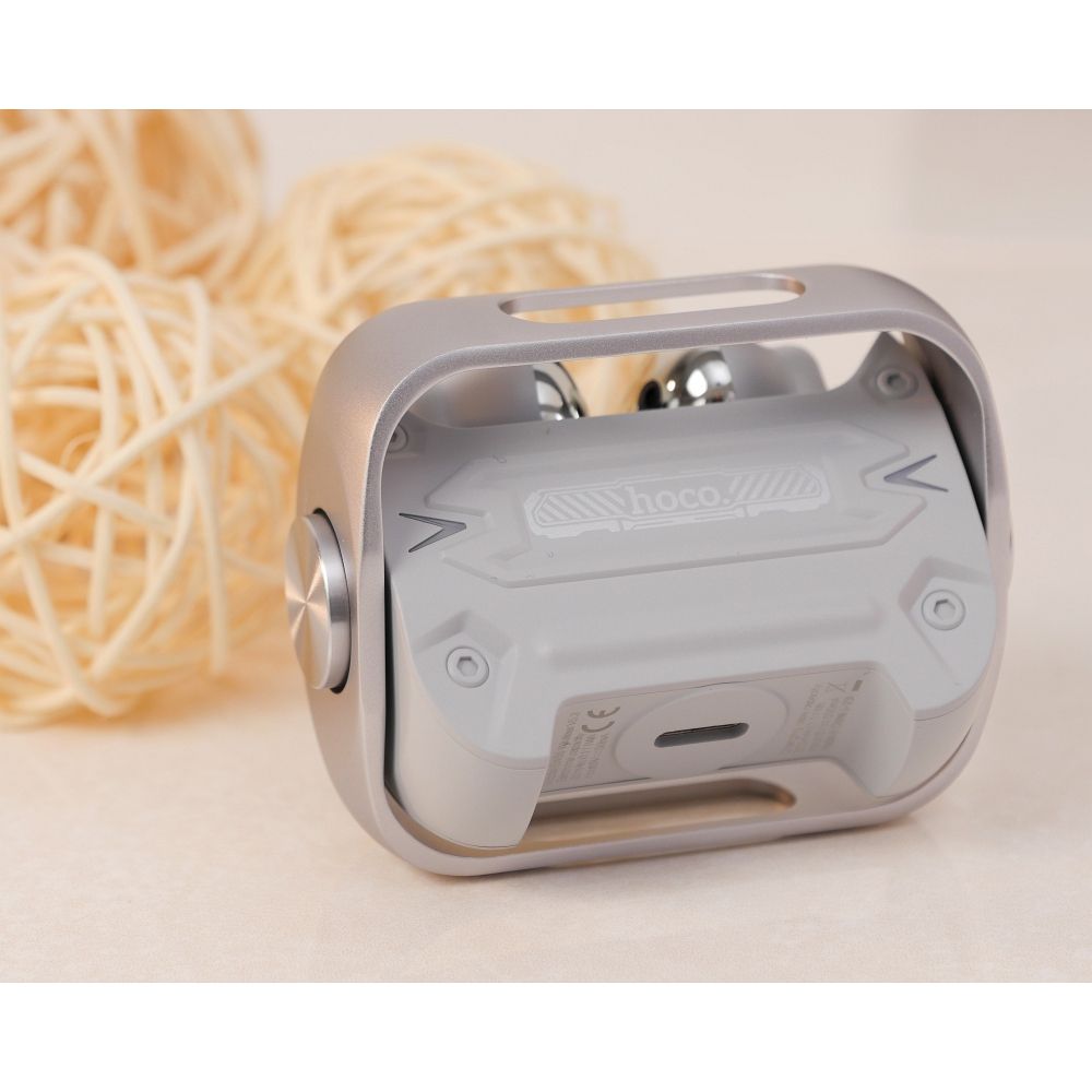 Handsfree Bluetooth HOCO EW55, TWS, Zilver