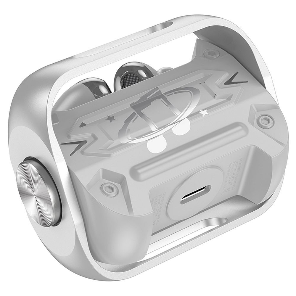 Handsfree Bluetooth HOCO EW55, TWS, Zilver