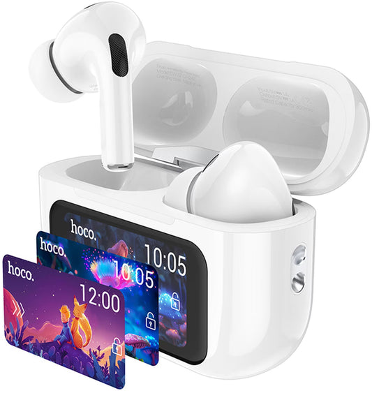 Bluetooth Handsfree HOCO EW72, TWS, ANC, Wit
