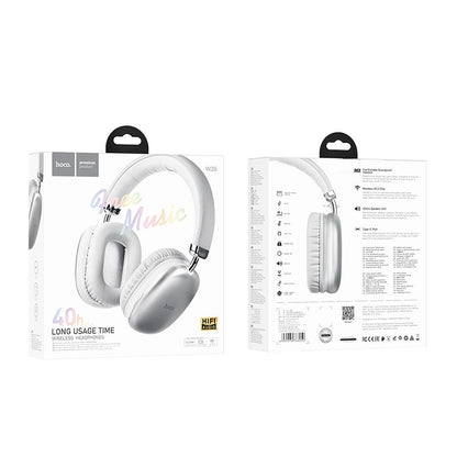 Handsfree Bluetooth HOCO W35, A2DP, Zilver