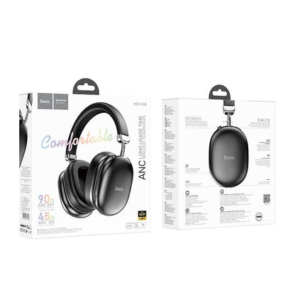 Handsfree Bluetooth HOCO W35 Max, A2DP, ANC, Zwart