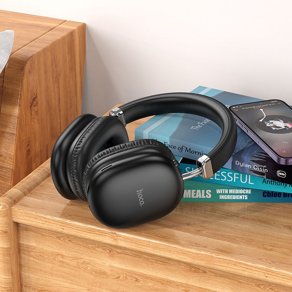 Handsfree Bluetooth HOCO W35 Max, A2DP, Zwart