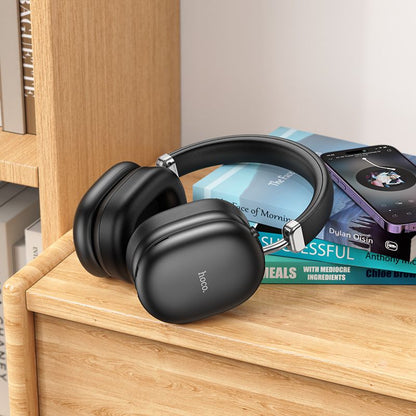 Handsfree Bluetooth HOCO W35 Max, A2DP, ANC, Zwart
