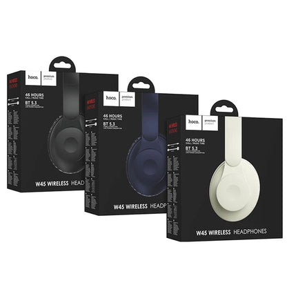 Handsfree Bluetooth HOCO W45, A2DP, Zwart