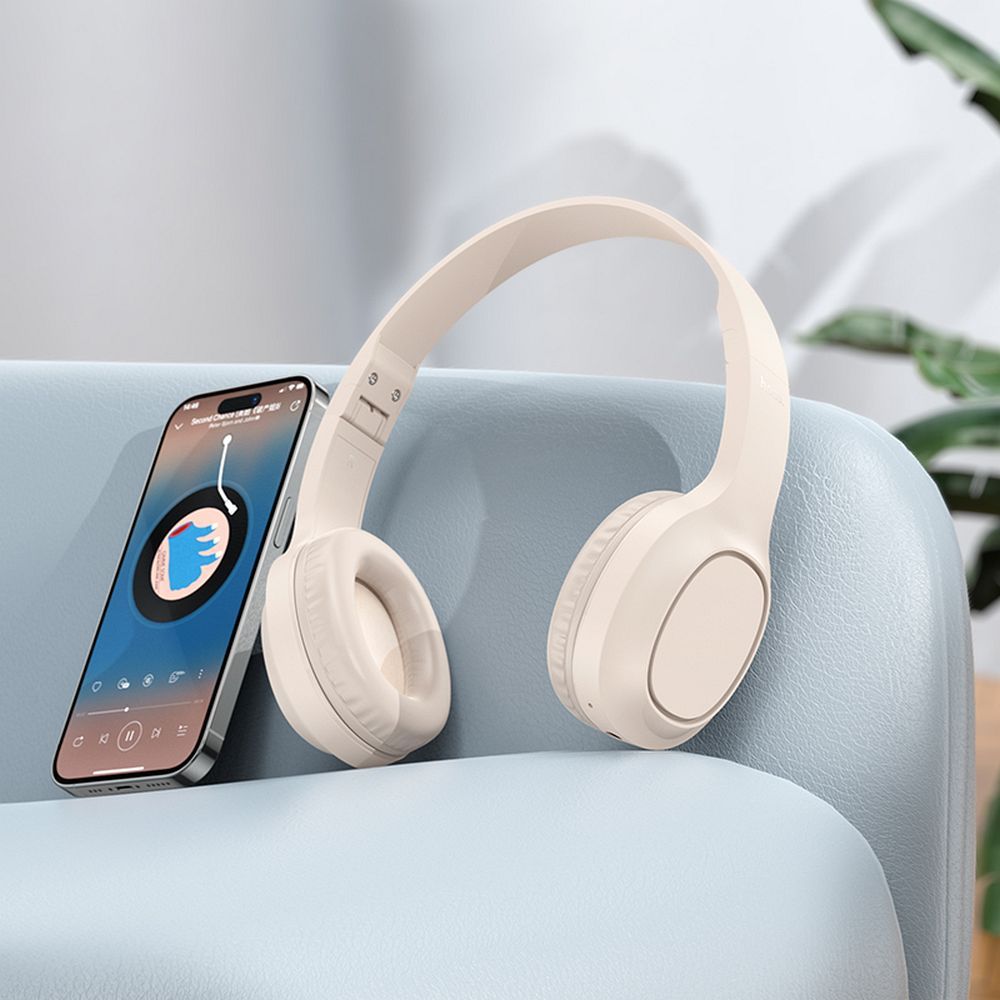 Handsfree Bluetooth HOCO W46, A2DP, Wit