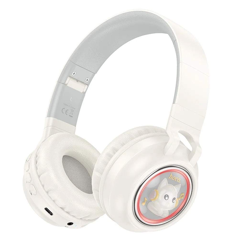 Handsfree Bluetooth HOCO W50 Kids Cute Cat, A2DP, Wit