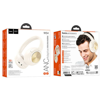 Handsfree Bluetooth HOCO W54, A2DP, ANC, Wit