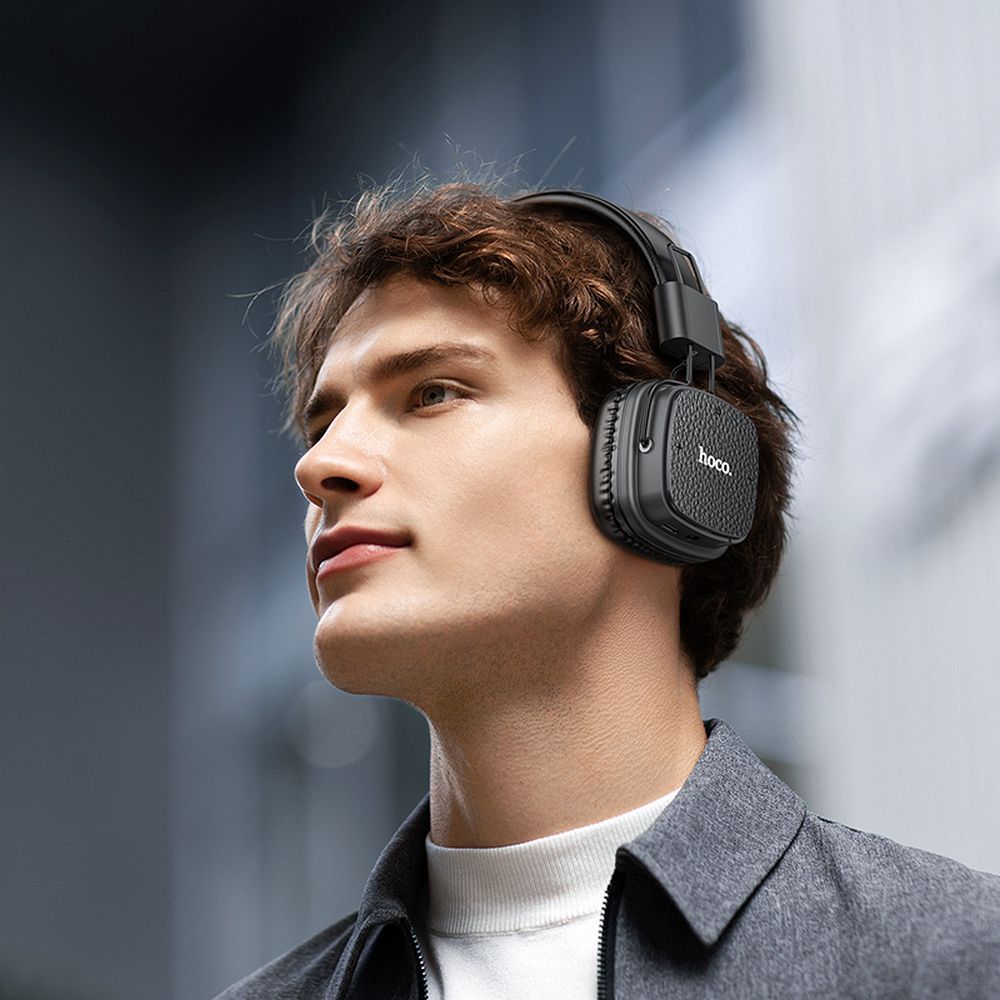 Handsfree Bluetooth HOCO W56, A2DP, Zwart