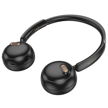 Handsfree Bluetooth HOCO W62, Zwart
