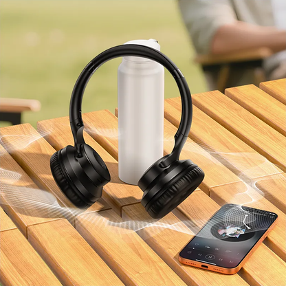 Handsfree Bluetooth HOCO W71, A2DP, Zwart