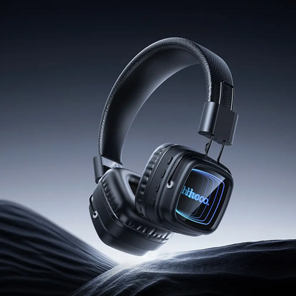 Handsfree Bluetooth HOCO W72, A2DP, Zwart