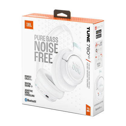 Handsfree Bluetooth JBL Tune 780NC, MultiPoint, A2DP, ANC, Wit JBLT780NCWHT