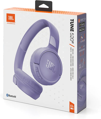 Handsfree Bluetooth JBL Tune 520BT, MultiPoint, A2DP, Purple JBLT520BTPUR