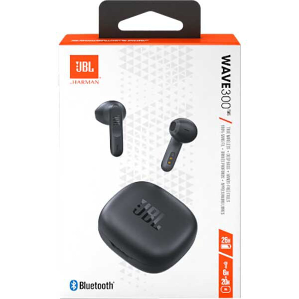 Handsfree Bluetooth JBL Wave 300, TWS, Zwart