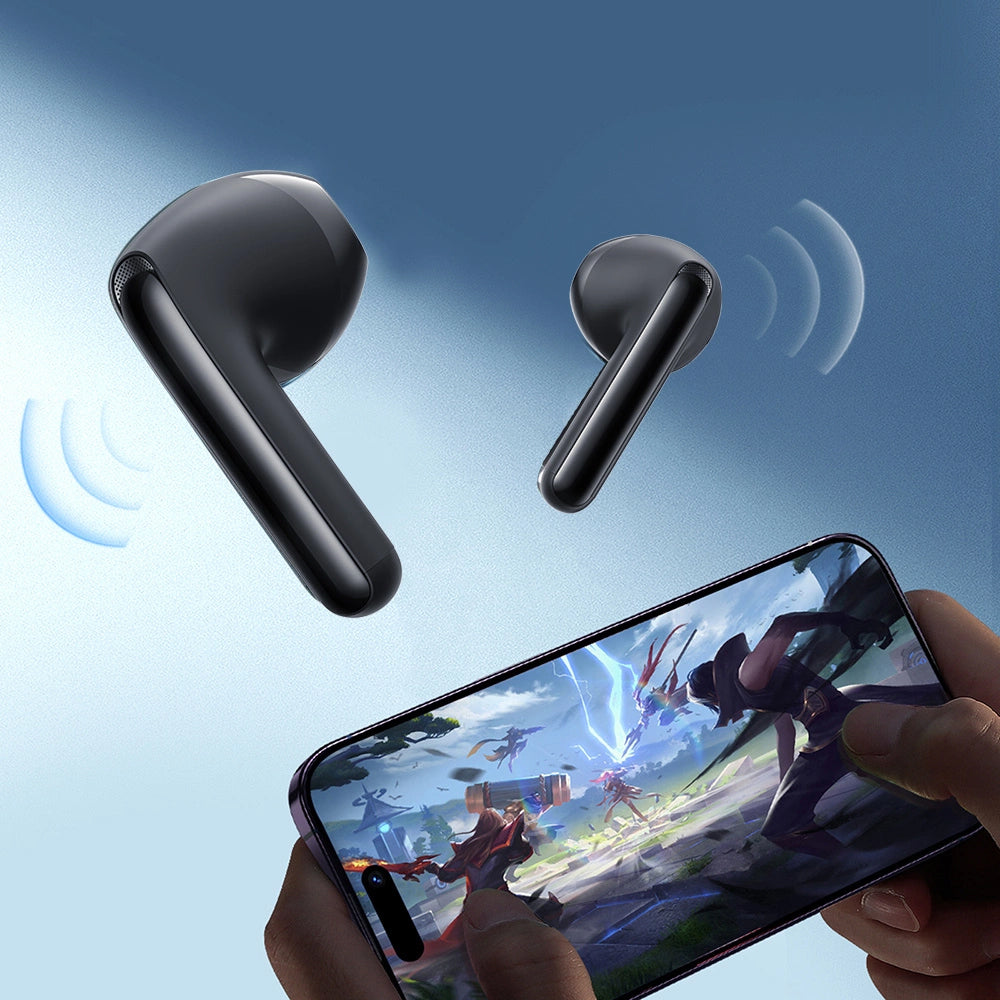 Handsfree Bluetooth Joyroom Funpods JR-FB1, TWS, ANC, Zwart