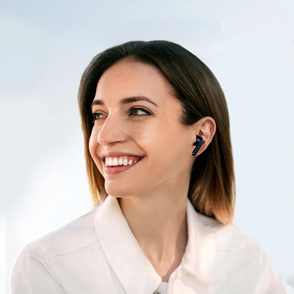 Handsfree Bluetooth Joyroom Funpods JR-FB1, TWS, ANC, Zwart