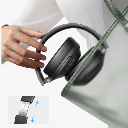 Handsfree Bluetooth Joyroom JR-JH2, A2DP, ANC, Zwart