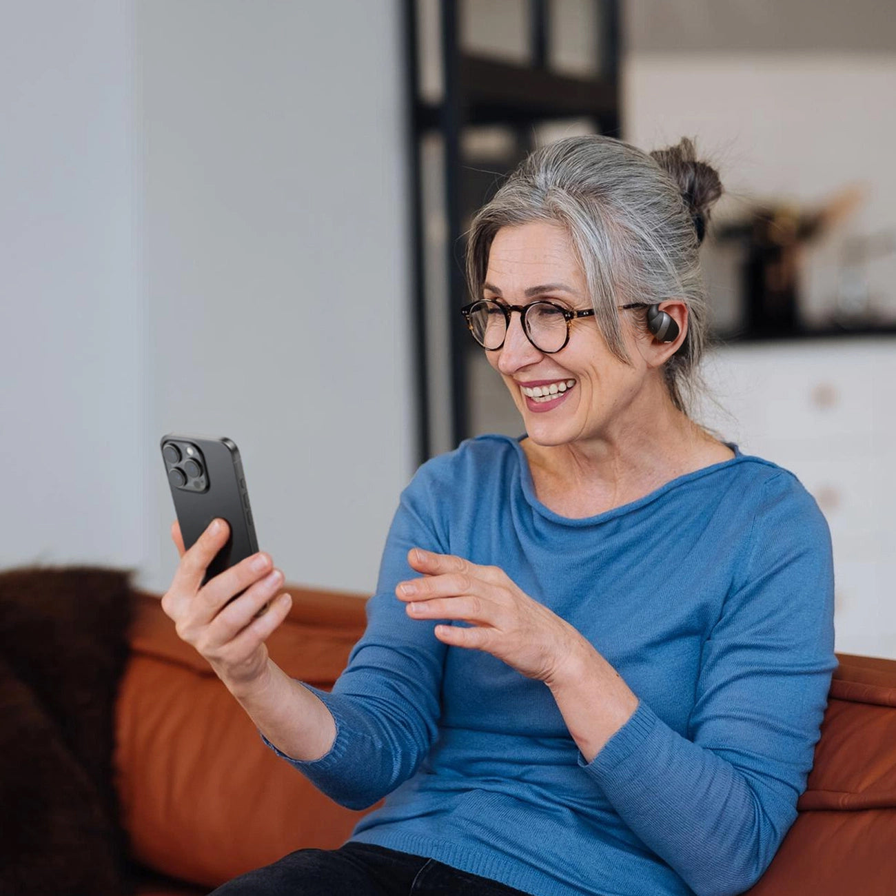 Handsfree Bluetooth Joyroom Open Ear JR-OE4, TWS, Black