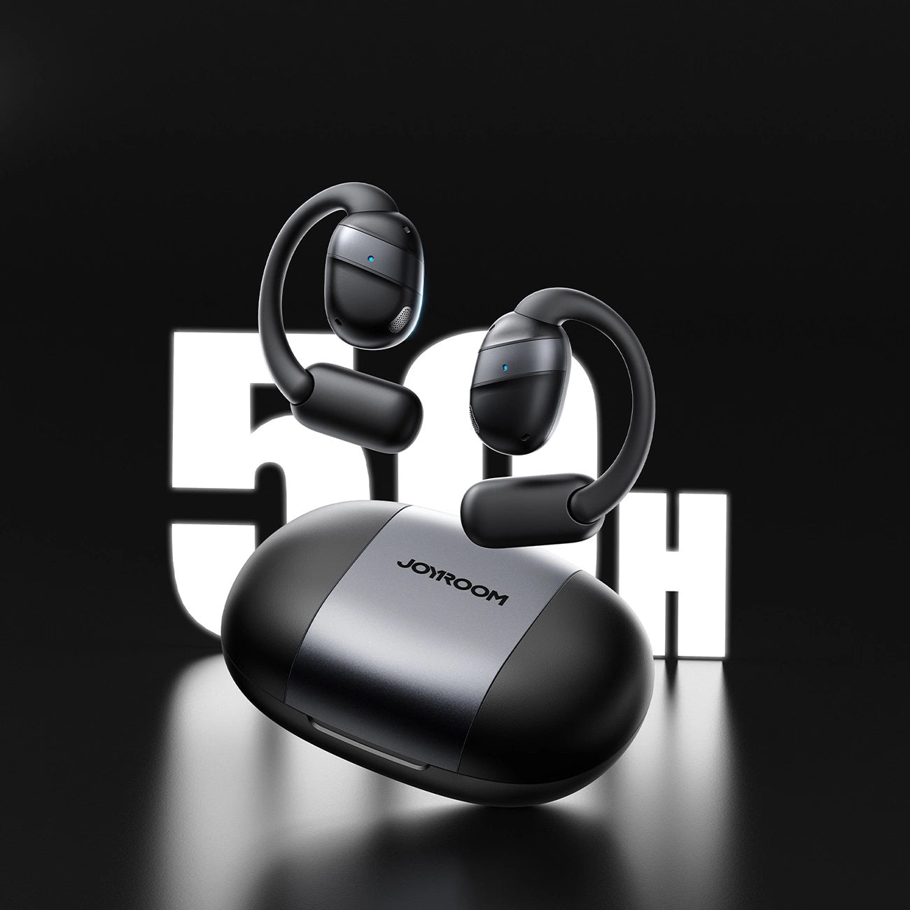 Handsfree Bluetooth Joyroom Open Ear JR-OE4, TWS, Zwart